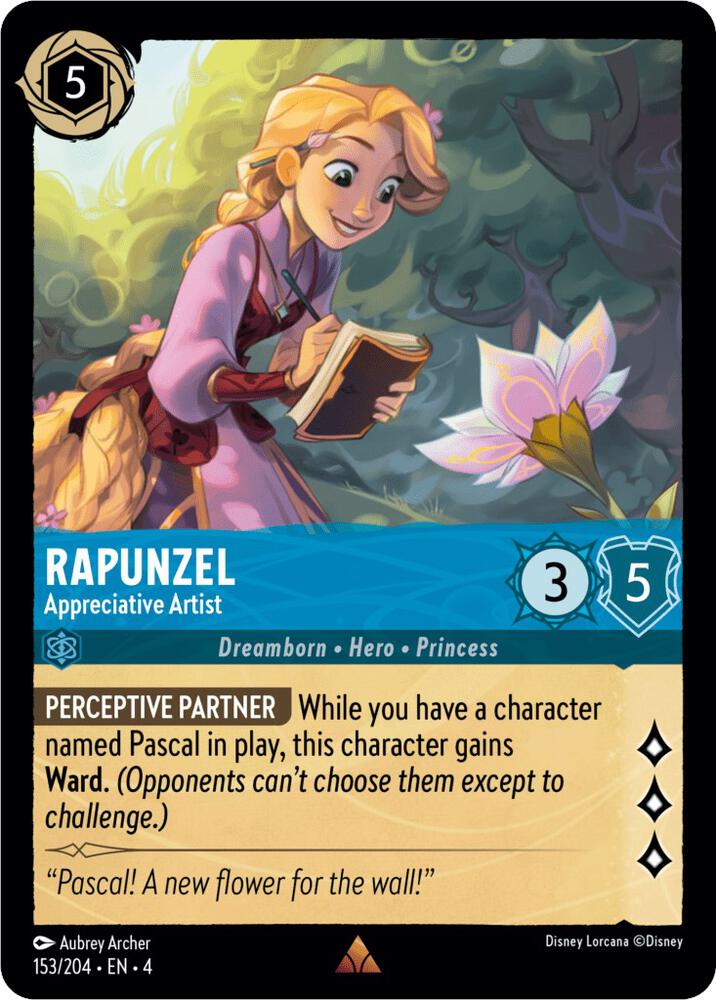 153/204 - Rapunzel - Appreciative Artist - Rare