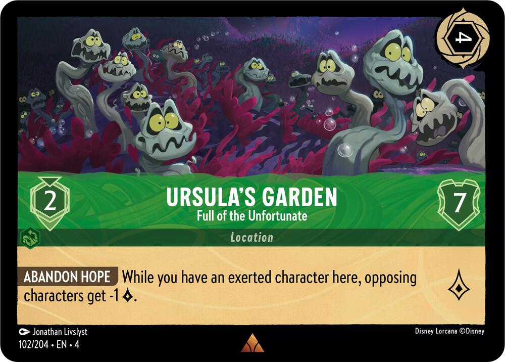 102/204 - Ursula's Garden - Full of the Unfortunate - Rare