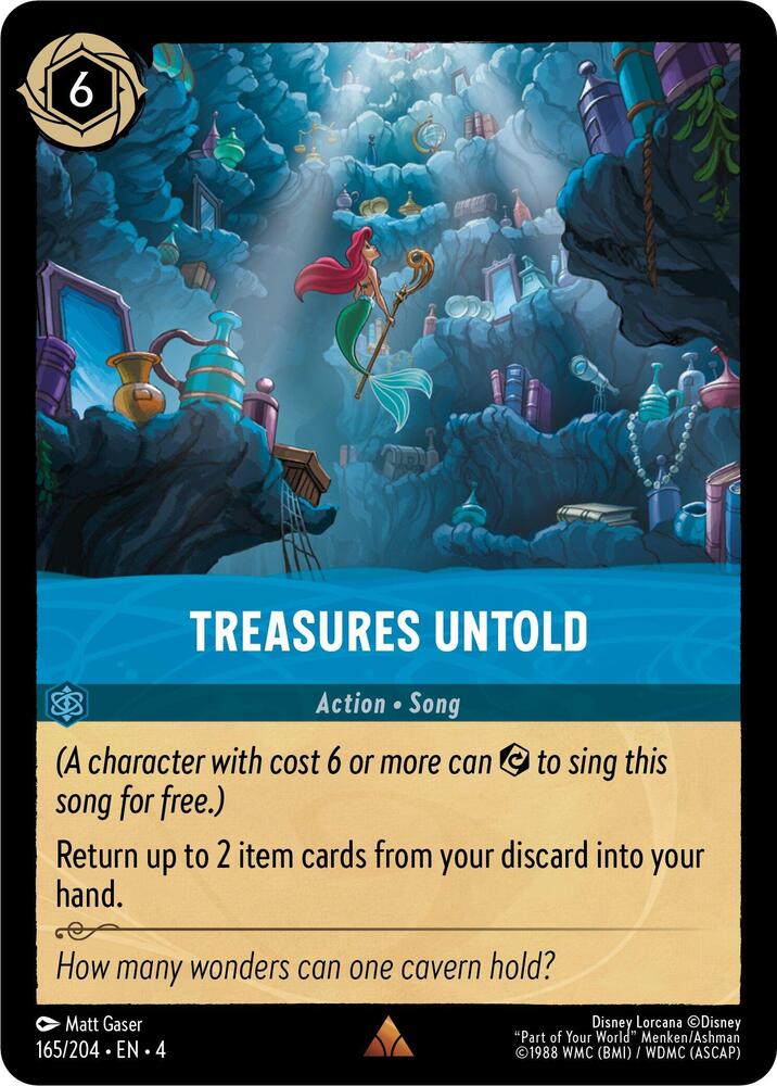 165/204 - Treasures Untold - Rare