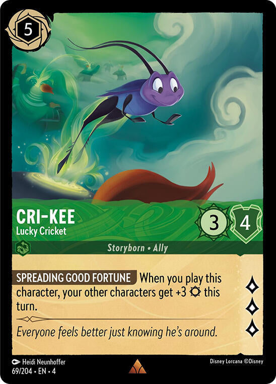 69/204 - Cri-Kee - Lucky Cricket - Rare