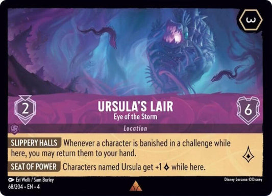 68/204 - Ursula's Lair - Eye of the Storm - Rare