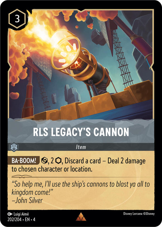 202/204 - RLS Legacy's Cannon - Rare