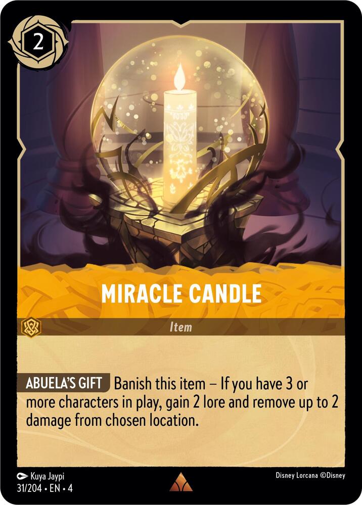 31/204 - Miracle Candle - Rare