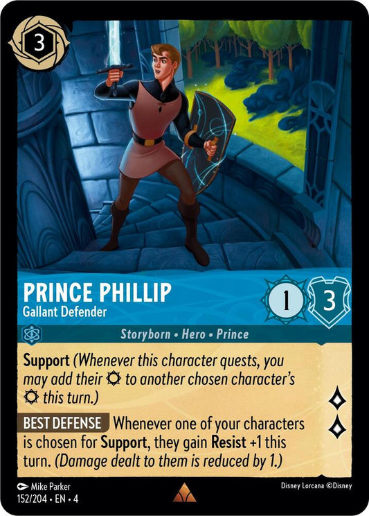 152/204 - Prince Phillip - Gallant Defender - Rare