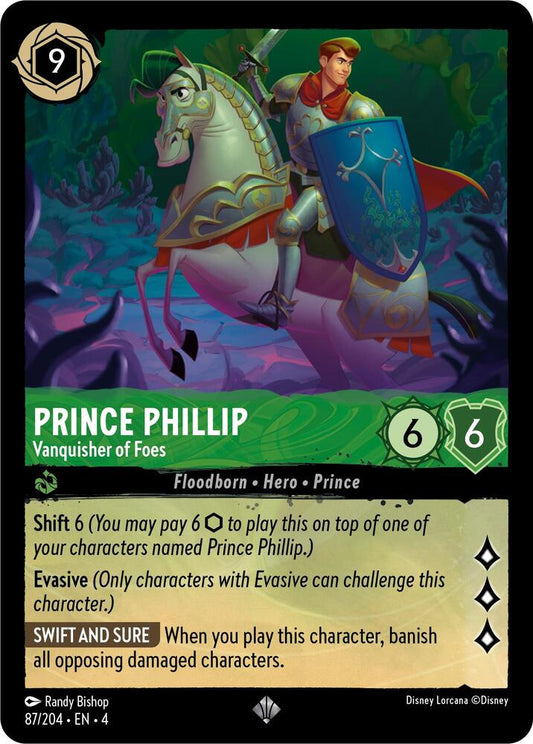 87/204 - Prince Phillip - Vanquisher of Foes - Super Rare