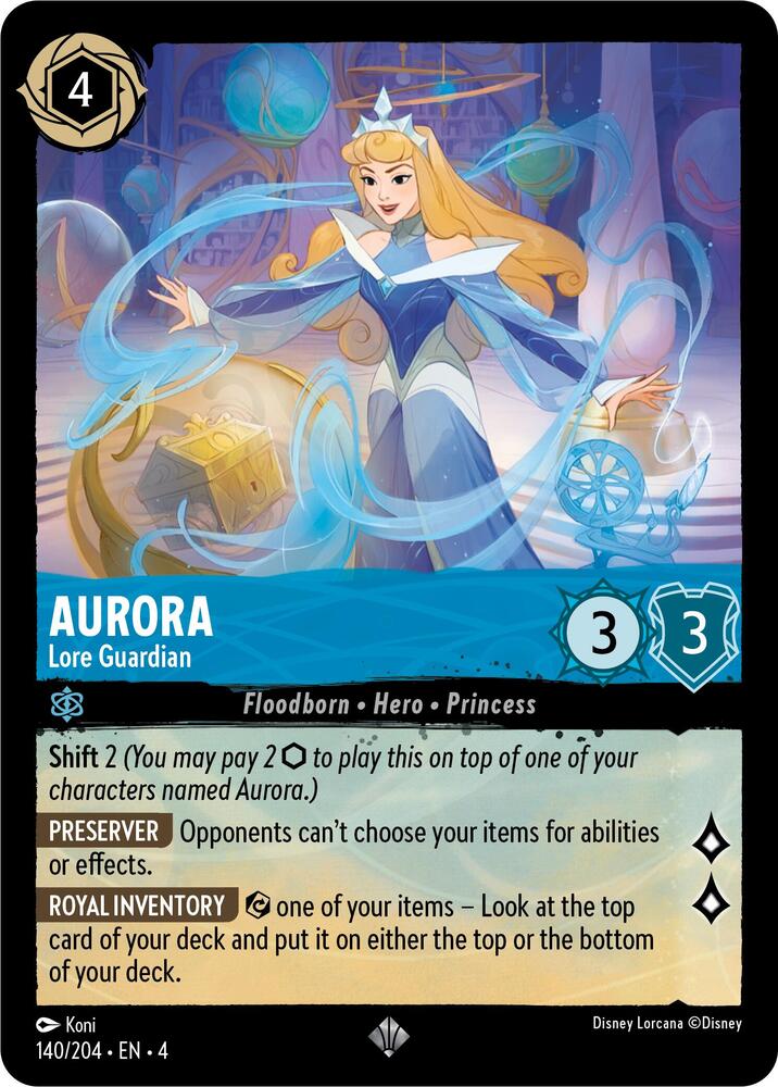 140/204 - Aurora - Lore Guardian - Super Rare