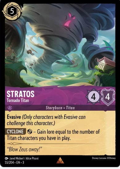 55/204 Stratos - Tornado Titan - Rare