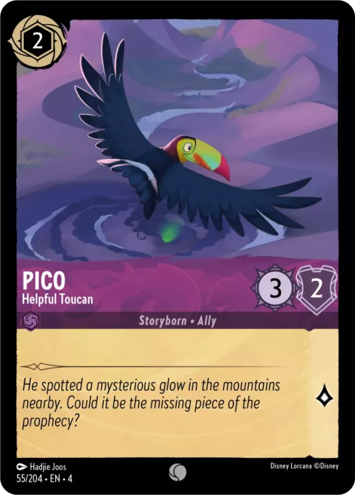 55/204 - Pico - Helpful Toucan - Common Cold Foil