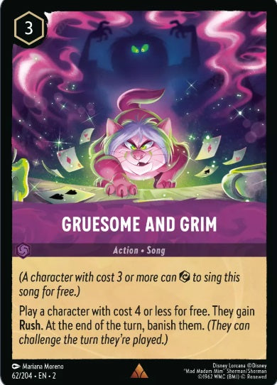 62/204 Gruesome and Grim - Rare