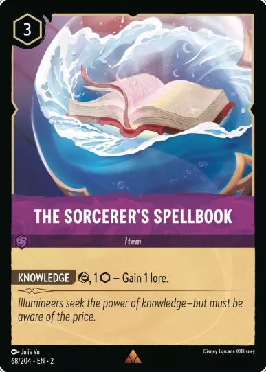 68/204 The Sorcerer's Spellbook - Rare