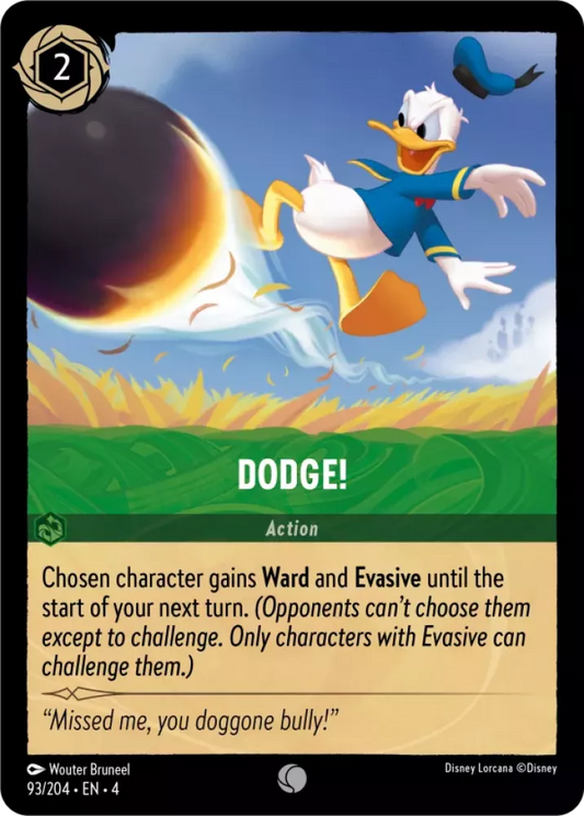 93/204 - Dodge! - Common Cold Foil