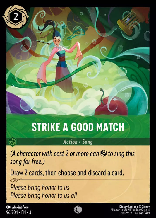 96/204 - Strike a Good Match - Common COLD FOIL