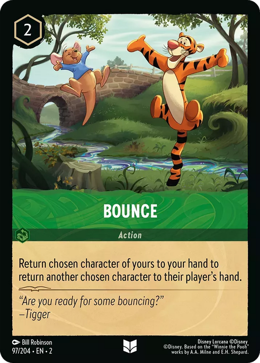 97/204 - Bounce - UNCOMMON COLD FOIL