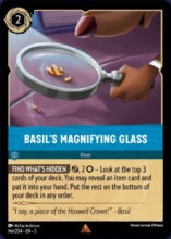 166/204 - Basil's Magnifying Glass RARE