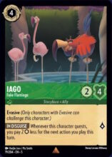 79/204 - Iago - Fake Flamingo RARE