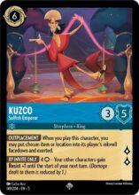 149/204 - Kuzco - Selfish Emperor SUPER RARE