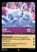 50/204 - Olaf - Happy Passenger RARE