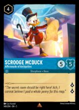 140/204 - Scrooge McDuck - Afficionado of Antiquities RARE