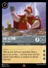 188/204	Sir Ector - Castle Lord RARE