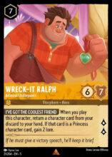 21/204 - Wreck-It Ralph - Admiral Underpants RARE