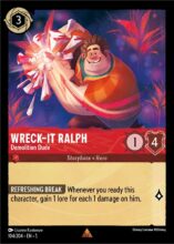 104/204 - Wreck-It Ralph - Demolition Dude RARE