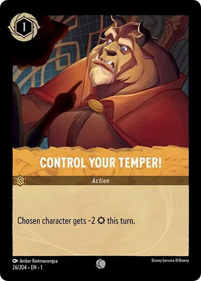 26/204 - Control Your Temper! - Common - COLD FOIL