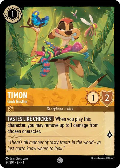 24/204 - Timon - Grub Rustler - Common - COLD FOIL