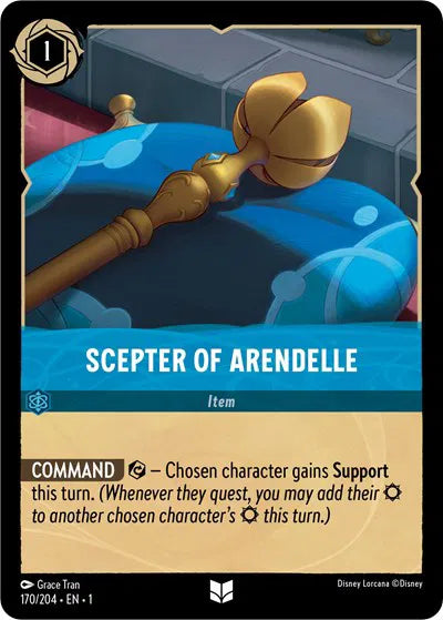 170/204 - Scepter of Arendelle - Uncommon - COLD FOIL