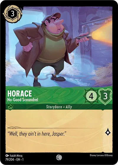 79/204 - Horace - No-Good Scoundrel - Common - COLD FOIL