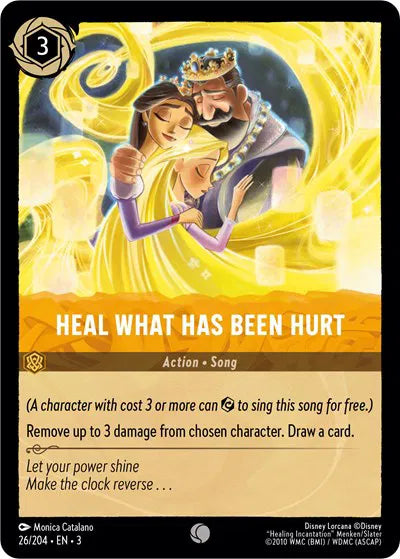 26/204 - Heal What Has Been Hurt - Common COLD FOIL