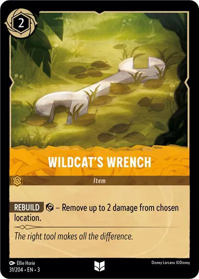 31/204 - Wildcat's Wrench - Uncommon COLD FOIL