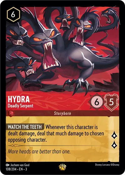 108/204 - Hydra - Deadly Serpent - Legendary