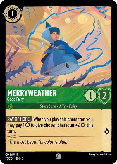 76/204 - Merryweather - Good Fairy Common Cold Foil