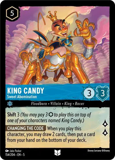 154/204 - King Candy - Sweet Abomination Uncommon Cold Foil