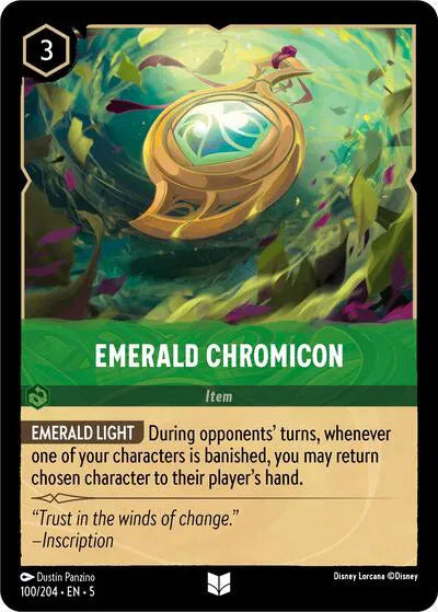 100/204 - Emerald Chromicon Uncommon Cold Foil