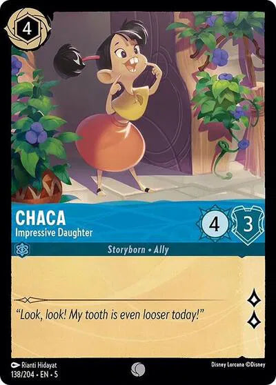 138/204 - Chaca - Impressive Daughter Common Cold Foil