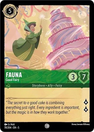 78/204 - Fauna - Good Fairy Common Cold Foil