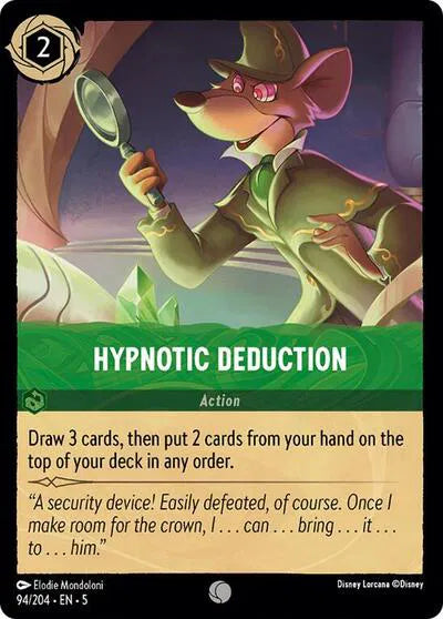 94/204 - Hypnotic Deduction Common Cold Foil