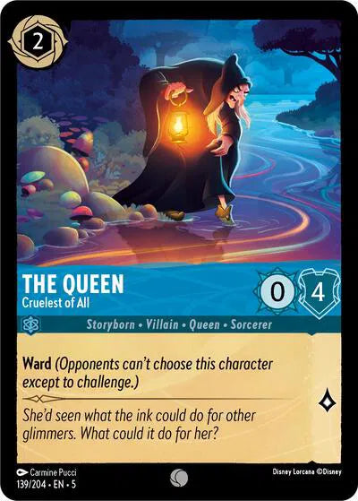 139/204 - The Queen - Cruelest of All Common Cold Foil