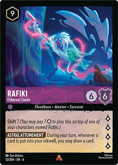 52/204 - Rafiki - Ethereal Guide - Rare