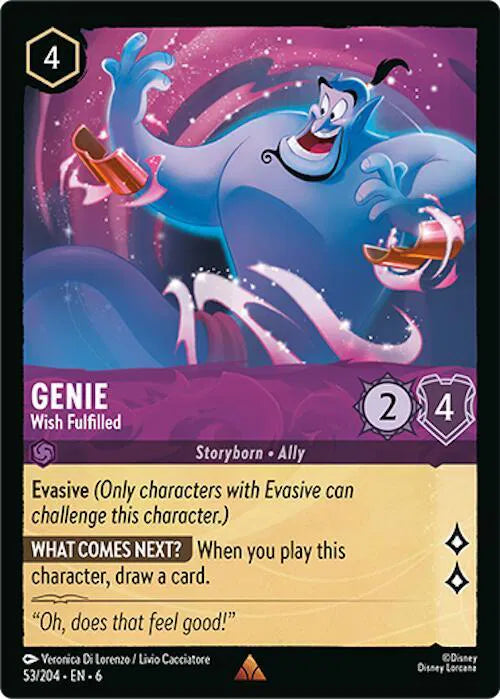 53/204 - Genie - Wish Fulfilled RARE